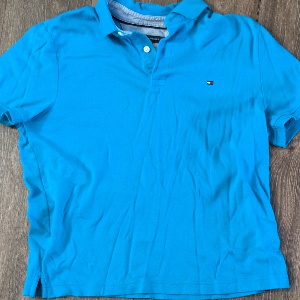 Tommy Hilfiger Blue Polo Shirt